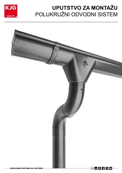 Polukružni odvodni sitem