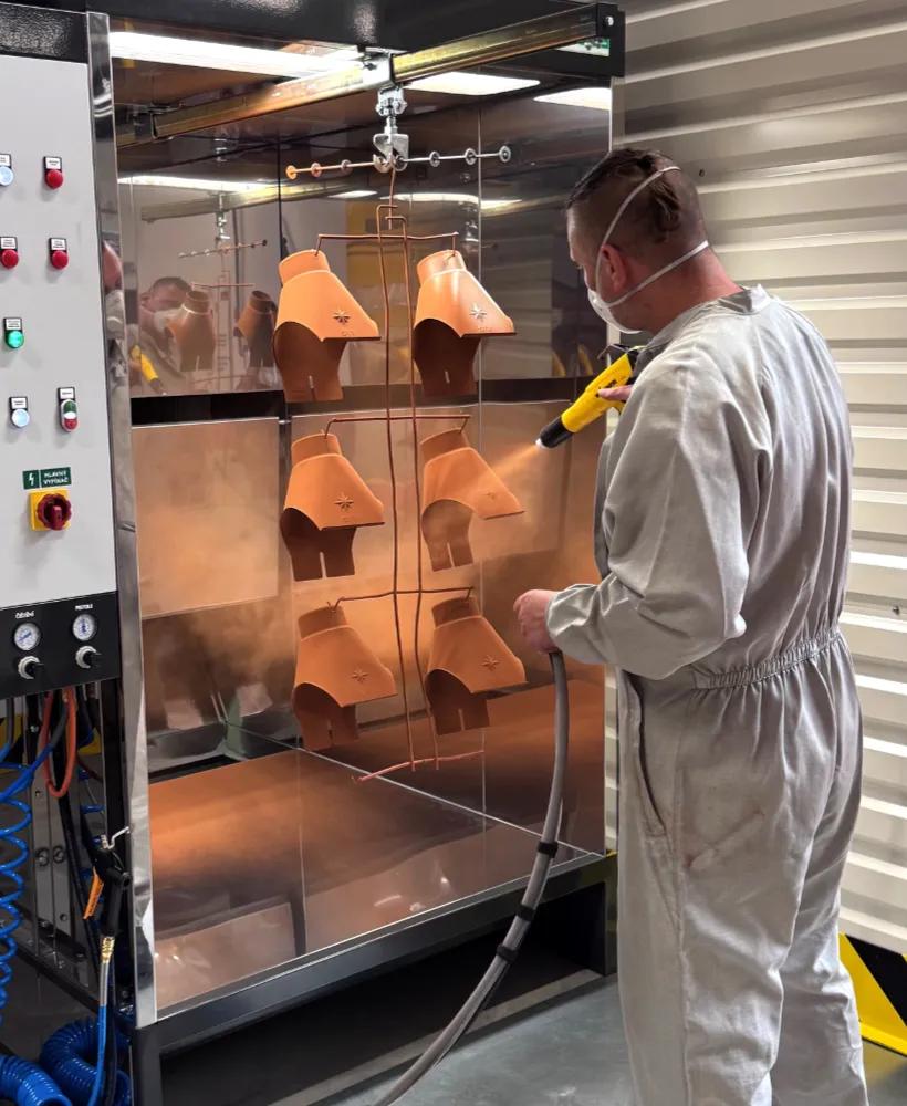 Slika - Praškasto farbanje