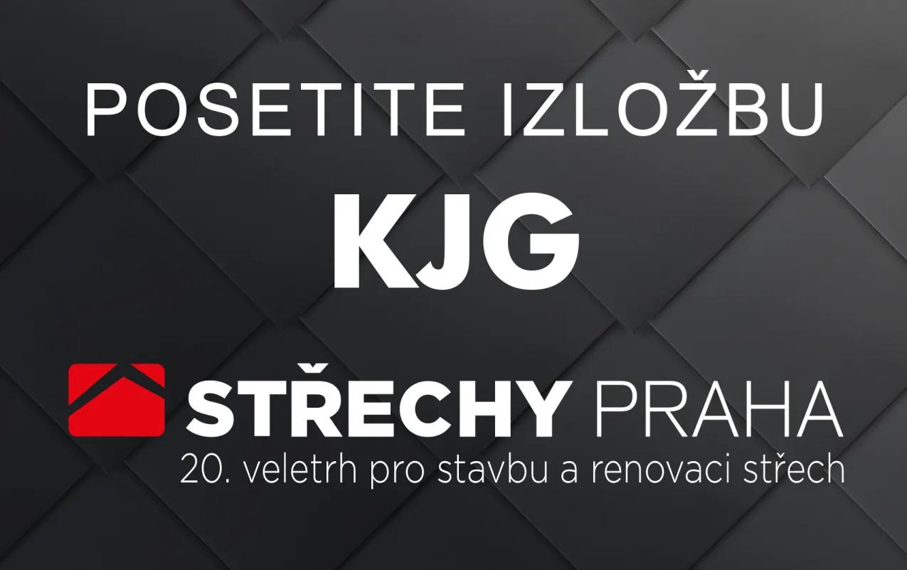 Pozivnica na štand KJG na velesajmu Střechy Praha 2018
