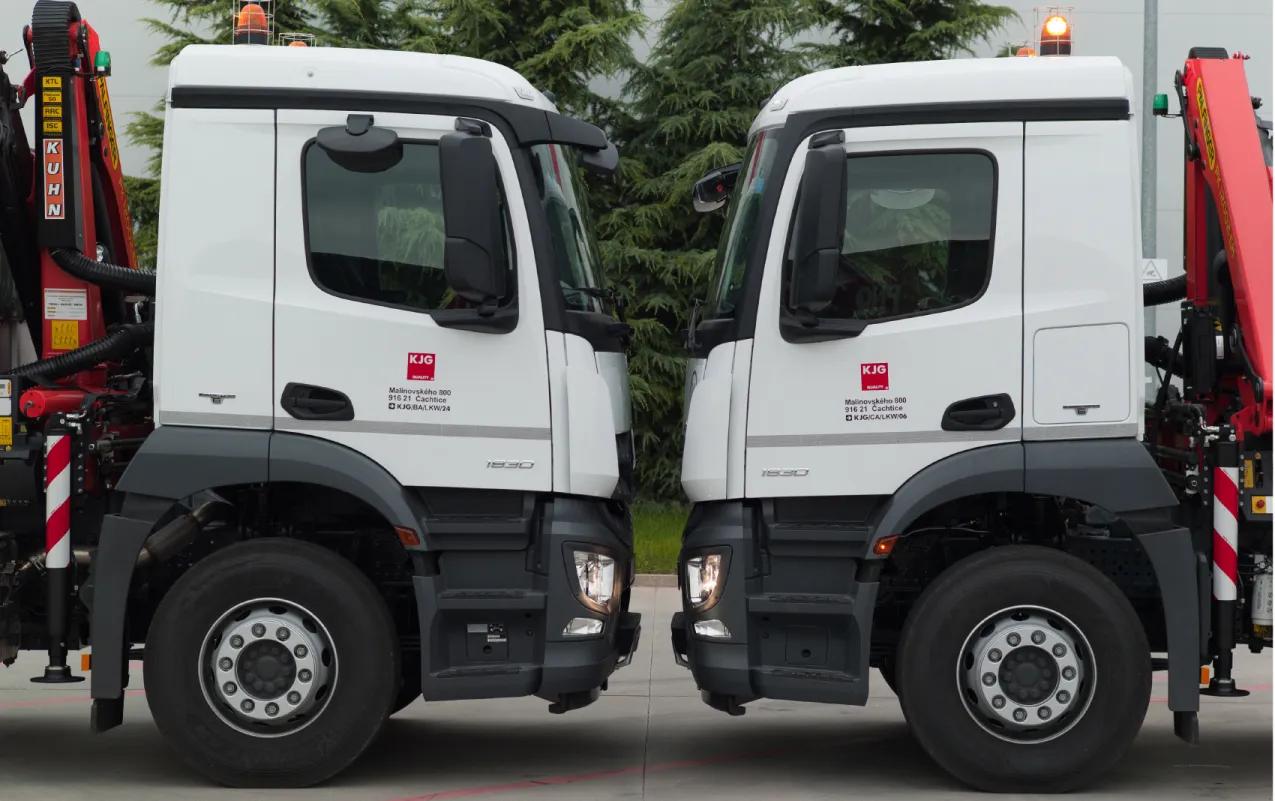 Nova flotila vozila sa hidrauličkim kranom