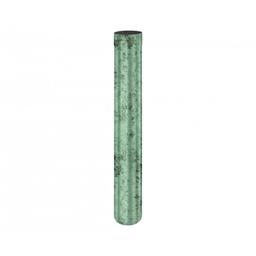 Cev vertikala  [s=0,70]  - Aluminijum obojeni  - Zelena patina  -  Slika 1