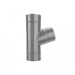 Redukcija cevi 72°  - Aluminijum obojeni  - Svetlo siva  -  Slika 2