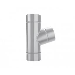 Redukcija cevi 72°  - Aluminijum obojeni  - Silver  -  Slika 2