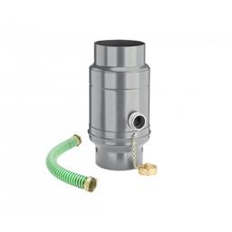 Zadržač vode sa crevom - Aluminijum obojeni - Svetlo siva - Slika 1