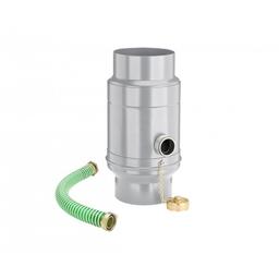 Zadržač vode sa crevom  - Aluminijum – Natur  - Pocink obojeni – Silver  -  Slika 1
