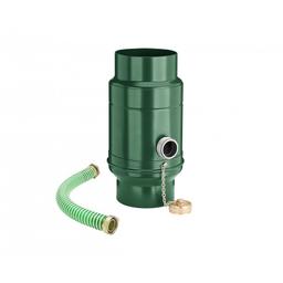 Zadržač vode sa crevom  - Aluminijum – Natur  - Pocink obojeni – Mahovinasto zelena  -  Slika 1