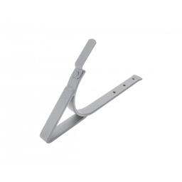 Kuka za ležeći oluk ojačana  - Aluminijum obojeni
W.15  - Silver W.15  -  Slika 1