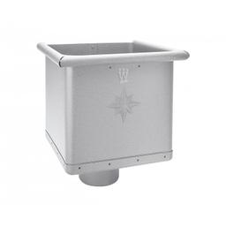 Sabirni kotlič kubni  - Aluminijum obojeni
W.15  - Silver W.15  -  Slika 1