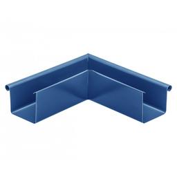 Krivina spoljašnja četvrtasta  - Pocink obojeni  - Tamno plava  -  Slika 2