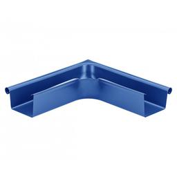 Krivina spoljašnja četvrtasta  - Pocink obojeni  - Tamno plava  -  Slika 1