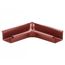 Krivina unutrašnja četvrtasta  - Pocink obojeni  - Vinsko crvena  -  Slika 1