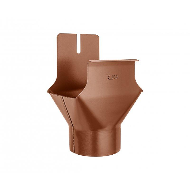 Kotlić četvrtasti-okrugli  - Pocink obojeni  - Bakarno smeđa  -  Slika