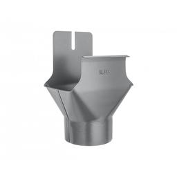 Kotlić četvrtasti-okrugli  - Pocink obojeni  - Prašinasto siva  -  Slika 1