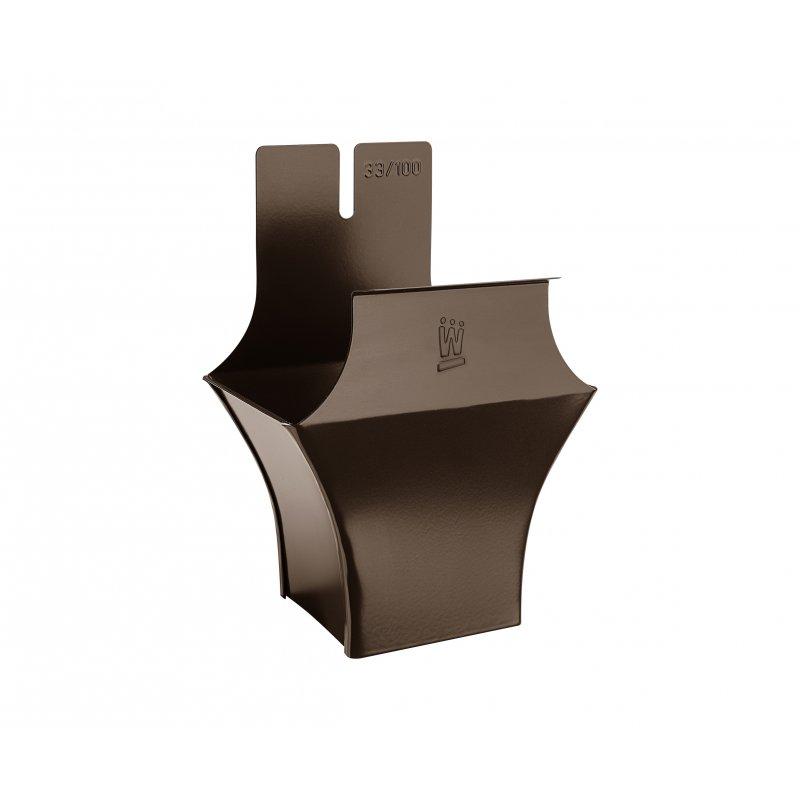 Kotlić četvrtast  - Aluminijum obojeni  - Testa di Moro  -  Slika