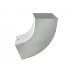 Koleno četvrtasto 72°  - Aluminijum obojeni  - Cink siva  -  Slika 1