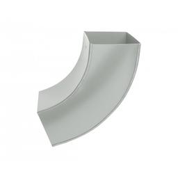 Koleno četvrtasto 72°  - Aluminijum obojeni  - Cink siva  -  Slika 2