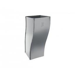 Koleno odskočno četvrtasto  - Aluminijum obojeni  - Svetlo siva  -  Slika 1