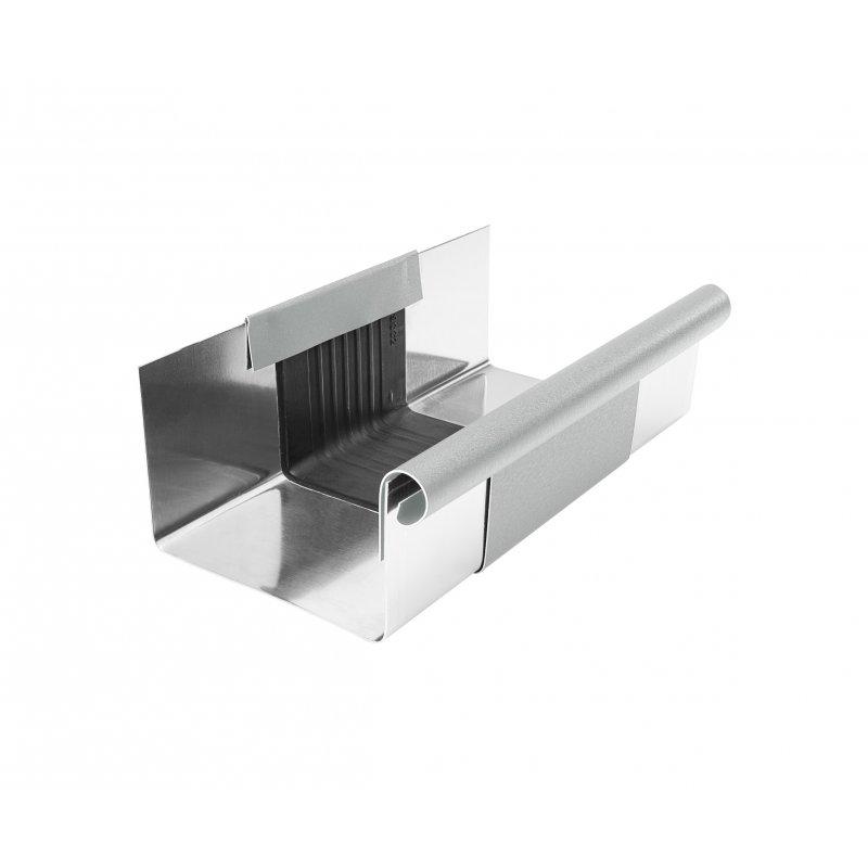 Dilatacija četvrtastog oluka  - Aluminijum obojeni
W.15  - Cink siva W.15  -  Slika