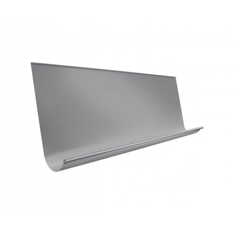 Oluk ležeći  [s=0,55]  - Pocink obojeni  - Prašinasto siva  -  Slika