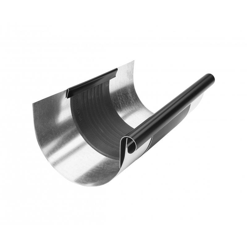 Dilatacija poluokruglog oluka  - Pocink obojeni  - Intenzivno crna  -  Slika