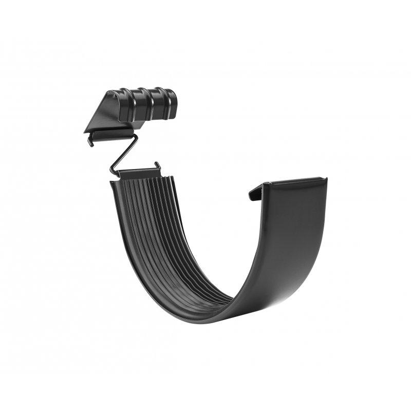 Spojnica za oluk  - Pocink obojeni  - Intenzivno crna  -  Slika