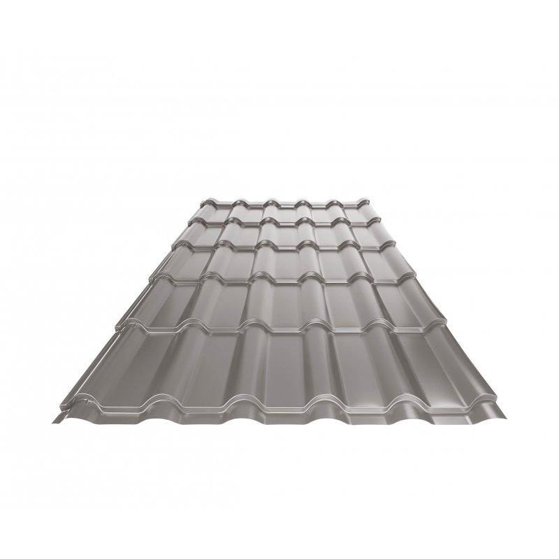 Krovni pokrivač UNI 2  - Pocink obojeni  - Tamno silver  -  Slika