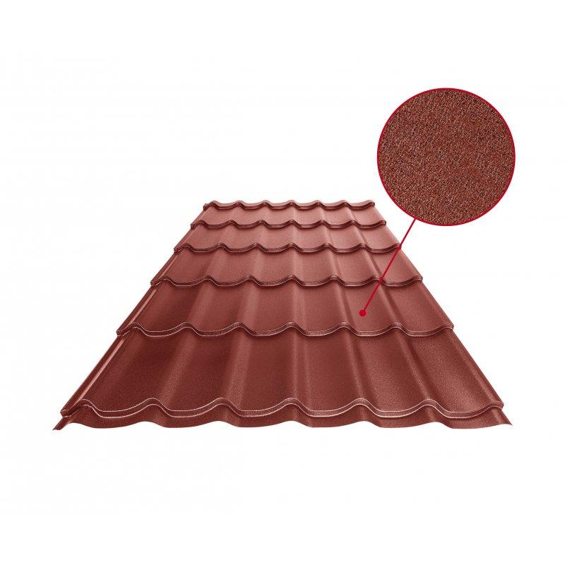 Krovni pokrivač UNI 1  - Pocink obojeni
MATT MARCEGAGLIA  - Vinsko crvena MATT  -  Slika