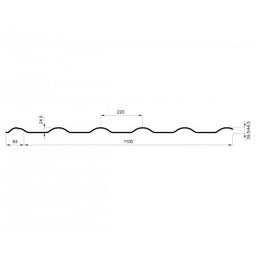 Krovni pokrivač UNI 2  - Pocink obojeni
MARCEGAGLIA  - Testa di Moro  -  Slika 2