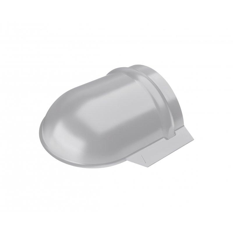 Okrugli završetak slemena  - Pocink obojeni  - Silver  -  Slika