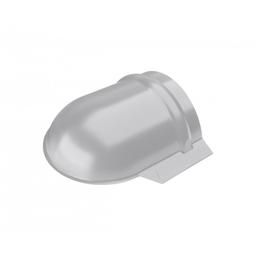 Okrugli završetak slemena  - Pocink obojeni  - Silver  -  Slika 1