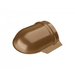 Okrugli završetak slemena  - Pocink obojeni  - Metalik bakarna  -  Slika 1