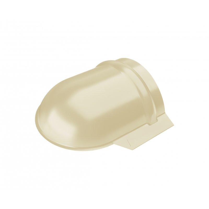 Okrugli završetak slemena - Pocink obojeni - Slonova kost - Slika