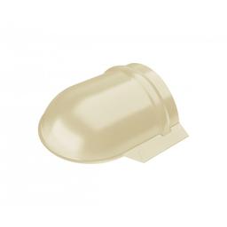 Okrugli završetak slemena - Pocink obojeni - Slonova kost - Slika 1