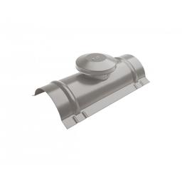 Slemenjak za ventilaciju  - Pocink obojeni  - Tamno silver  -  Slika 1