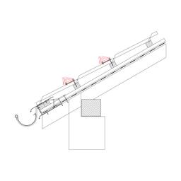 Lučni snegobran  - Pocink obojeni
MATT  - Vinsko crvena MATT  -  Slika 2