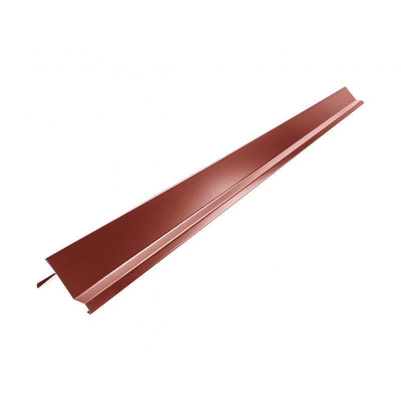 Vetar lajsna  - Pocink obojeni  - Vinsko crvena  -  Slika