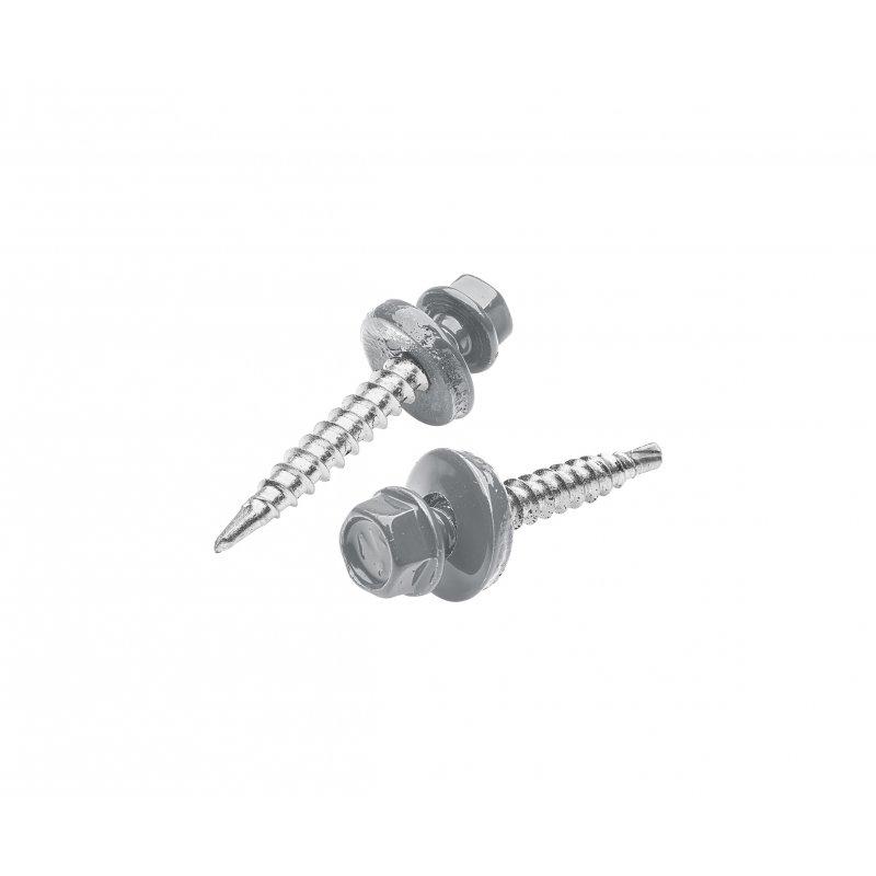 Pocinkovani vijak farmer - Pocink obojeni - Prašinasto siva - Slika