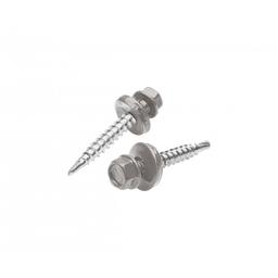 Pocinkovani vijak farmer  - Pocink obojeni  - Tamno silver  -  Slika 1