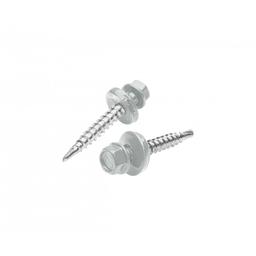 Pocinkovani vijak farmer  - Pocink obojeni  - Svetlo siva  -  Slika 1