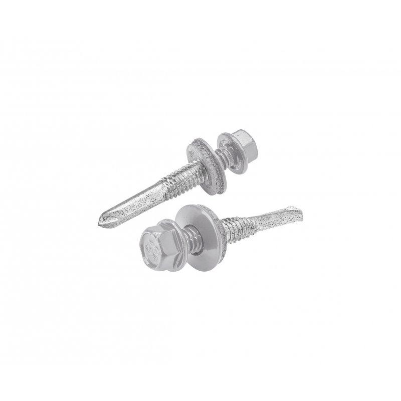 Pocinkovani vijak samorezac GT12  - Pocink obojeni  - Silver  -  Slika