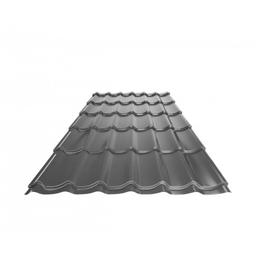 Krovni pokrivač UNI 1  - Aluminijum obojeni  - Antracit  -  Slika 1