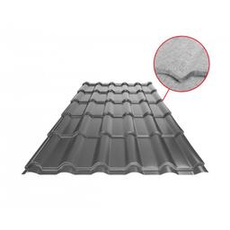 Krovni pokrivač UNI 2 SQ (sound – aqua)  - Aluminijum obojeni  - Antracit  -  Slika 1