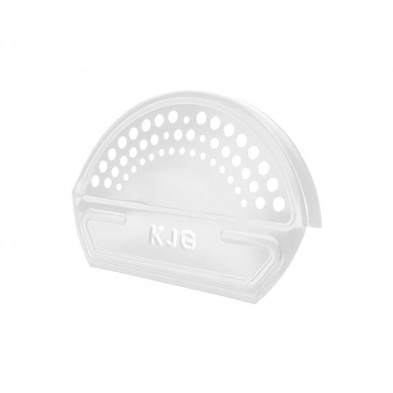 Prednji završetak slemena  - Aluminijum obojeni  - Bela  -  Slika