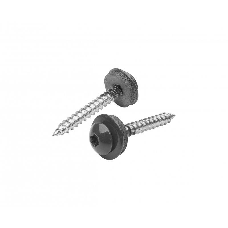 Vijak od nerđajućeg čelika  - Inox obojeni A2/A2  - Antracit  -  Slika