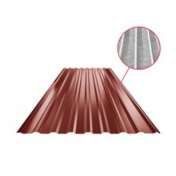 Krovni trapez TR 18A SQ (sound – aqua)  - Pocink obojeni  - Vinsko crvena  -  Slika 1