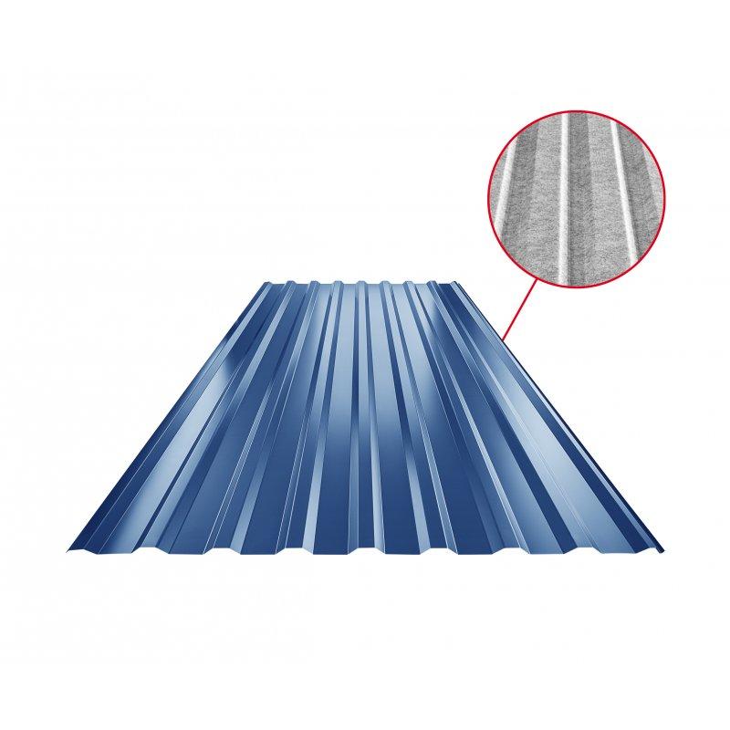 Krovni trapez TR 18A SQ (sound – aqua)  - Pocink obojeni  - Tamno plava  -  Slika