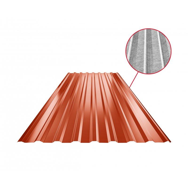 Krovni trapez TR 18A SQ (sound – aqua)  - Pocink obojeni  - Rally crvena  -  Slika