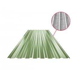 Krovni trapez sa prepustom TR 18A+ SQ (sound – aqua)  - Pocink obojeni  - Trava zelena  -  Slika 1