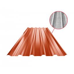 Krovni trapez sa prepustom TR 35A+ SQ (sound – aqua)  - Pocink obojeni  - Rally crvena  -  Slika 1