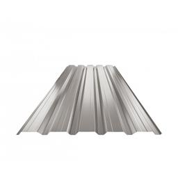 Fasadni trapez sa prepustom TR 35B+  - Pocink obojeni  - Tamno silver  -  Slika 1